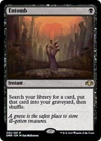 Entomb - Dominaria Remastered - Magic: The Gathering card