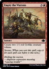Empty the Warrens - Dominaria Remastered - Magic: The Gathering card