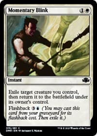 Momentary Blink - Dominaria Remastered - Magic: The Gathering card