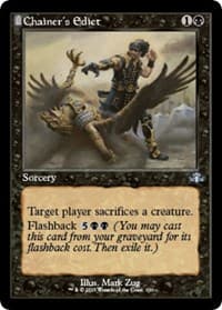 Chainer's Edict (Retro Frame) - Dominaria Remastered - Magic: The Gathering card