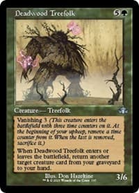Deadwood Treefolk (Retro Frame) - Dominaria Remastered - Magic: The Gathering card