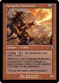 Gempalm Incinerator (Retro Frame) - Dominaria Remastered - Magic: The Gathering card