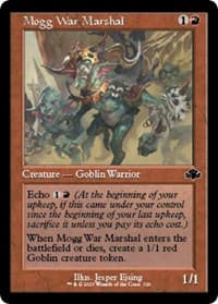 Mogg War Marshal (Retro Frame) - Dominaria Remastered - Magic: The Gathering card
