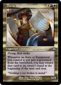 Tiana, Ship's Caretaker (Retro Frame) - Dominaria Remastered - Magic: The Gathering card