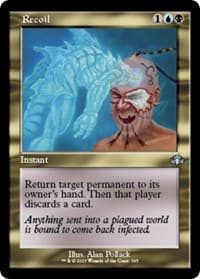 Recoil (Retro Frame) - Dominaria Remastered - Magic: The Gathering card