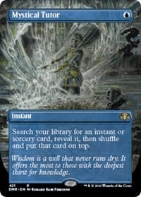 Mystical Tutor (Borderless) - Dominaria Remastered - Magic: The Gathering card