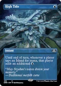 High Tide (Borderless) - Dominaria Remastered - Magic: The Gathering card