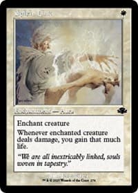 Spirit Link (Retro Frame) - Dominaria Remastered - Magic: The Gathering card