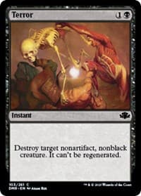 Terror - Dominaria Remastered - Magic: The Gathering card