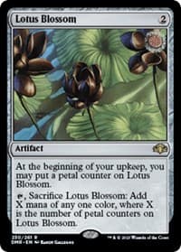 Lotus Blossom - Dominaria Remastered - Magic: The Gathering card