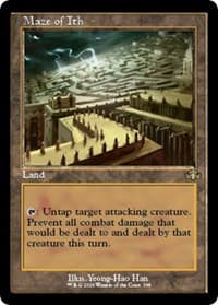 Maze of Ith (Retro Frame) - Dominaria Remastered - Magic: The Gathering card
