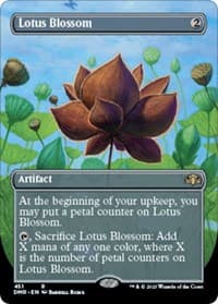 Lotus Blossom (Borderless) - Dominaria Remastered - Magic: The Gathering card