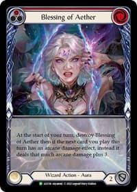 Blessing of Aether (Red) - LGS116 - Flesh and Blood: Promo Cards - Flesh and Blood TCG card