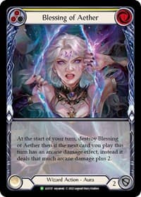 Blessing of Aether (Yellow) - LGS117 - Flesh and Blood: Promo Cards - Flesh and Blood TCG card