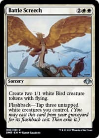 Battle Screech - Dominaria Remastered - Magic: The Gathering card
