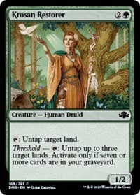 Krosan Restorer - Dominaria Remastered - Magic: The Gathering card