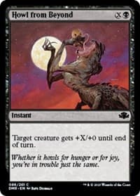 Howl from Beyond - Dominaria Remastered - Magic: The Gathering card