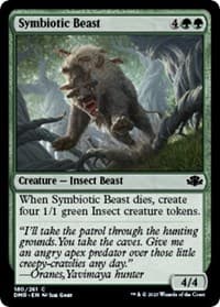 Symbiotic Beast - Dominaria Remastered - Magic: The Gathering card