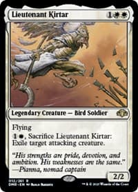 Lieutenant Kirtar - Dominaria Remastered - Magic: The Gathering card
