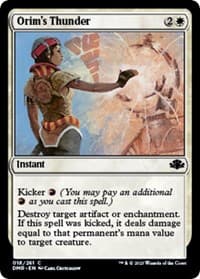Orim's Thunder - Dominaria Remastered - Magic: The Gathering card