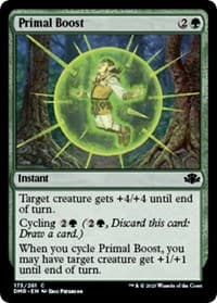 Primal Boost - Dominaria Remastered - Magic: The Gathering card