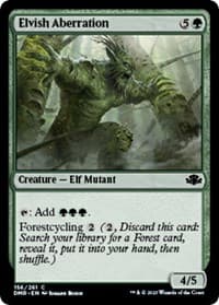 Elvish Aberration - Dominaria Remastered - Magic: The Gathering card
