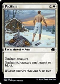 Pacifism - Dominaria Remastered - Magic: The Gathering card