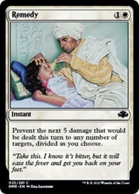 Remedy - Dominaria Remastered - Magic: The Gathering card