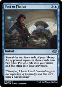 Fact or Fiction - Dominaria Remastered - Magic: The Gathering card