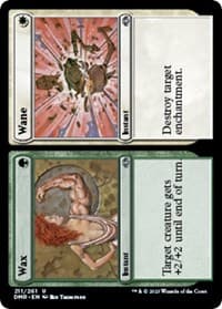 Wax // Wane - Dominaria Remastered - Magic: The Gathering card