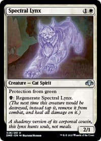 Spectral Lynx - Dominaria Remastered - Magic: The Gathering card