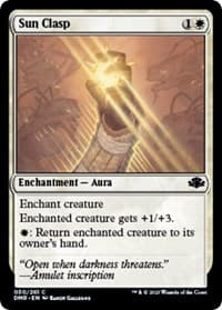 Sun Clasp - Dominaria Remastered - Magic: The Gathering card