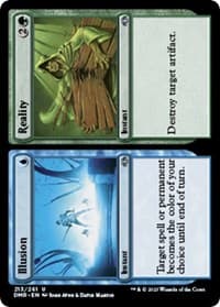 Illusion // Reality - Dominaria Remastered - Magic: The Gathering card