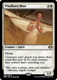 Windborn Muse - Dominaria Remastered - Magic: The Gathering card