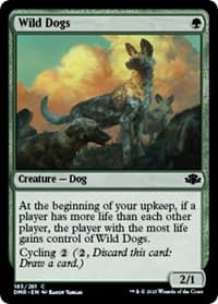Wild Dogs - Dominaria Remastered - Magic: The Gathering card