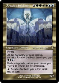 Arcades Sabboth (Retro Frame) - Dominaria Remastered - Magic: The Gathering card