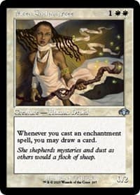 Mesa Enchantress (Retro Frame) - Dominaria Remastered - Magic: The Gathering card