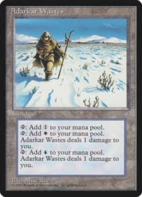 Adarkar Wastes - Ice Age - Magic: The Gathering card