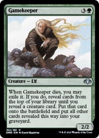 Gamekeeper - Dominaria Remastered - Magic: The Gathering card