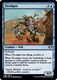 Floodgate - Dominaria Remastered - Magic: The Gathering card