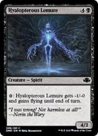 Hyalopterous Lemure - Dominaria Remastered - Magic: The Gathering card