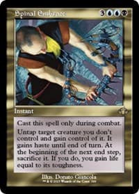 Spinal Embrace (Retro Frame) - Dominaria Remastered - Magic: The Gathering card