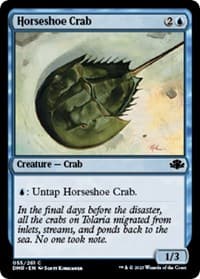 Horseshoe Crab - Dominaria Remastered - Magic: The Gathering card