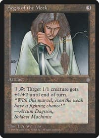 Aegis of the Meek - Ice Age - Magic: The Gathering card