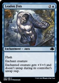 Leaden Fists - Dominaria Remastered - Magic: The Gathering card