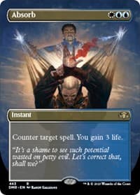 Absorb (Borderless) - Dominaria Remastered - Magic: The Gathering card