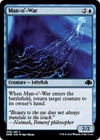 Man-o'-War - Dominaria Remastered - Magic: The Gathering card