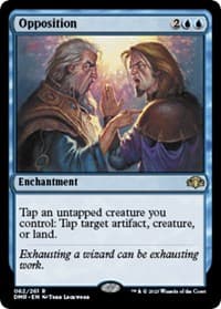 Opposition - Dominaria Remastered - Magic: The Gathering card
