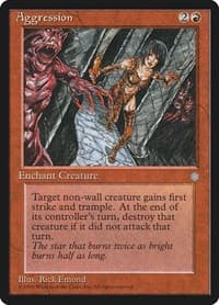 Aggression - Ice Age - Magic: The Gathering card