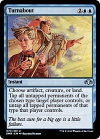 Turnabout - Dominaria Remastered - Magic: The Gathering card